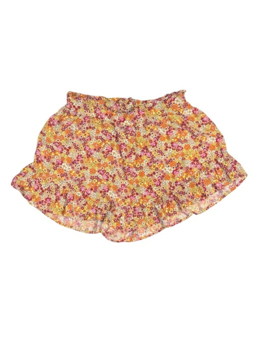 Wild Fable Floral Flutter Shorts W/ Elastic Waistband